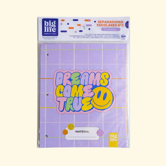 Separadores Biglife x6 Unidades