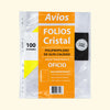 Folios cristal Avios Oficio x10