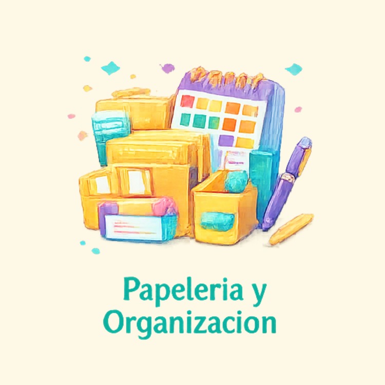 PAPELERÍA Y ORGANIZACIÓN