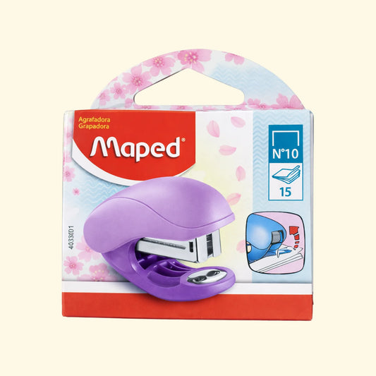 Abrochadora Maped Mini N°10 – Color Violeta
