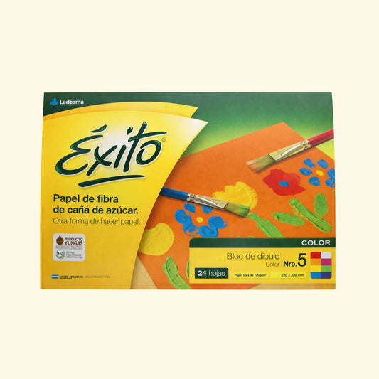 Block de dibujo Éxito N°5 color