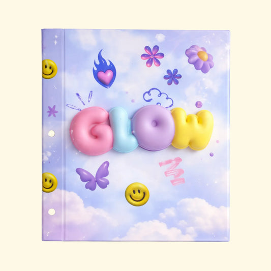 Carpeta con Relieve Decorado